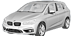 BMW F45 P02A5 Fault Code